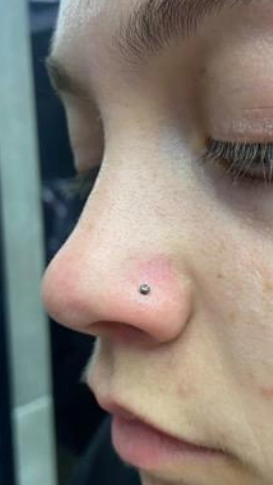 Nose piercing
